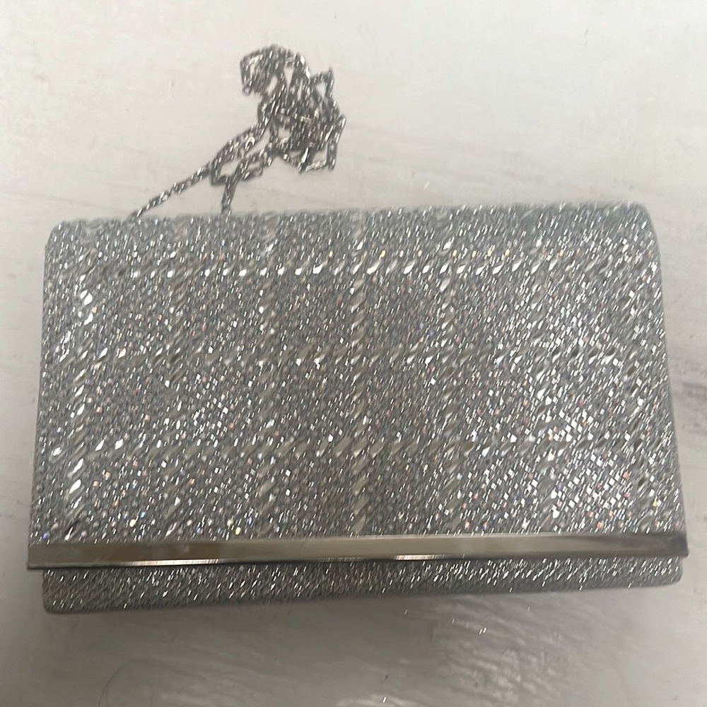 Sparkly silver Purse